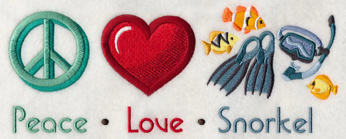 Peace Love Snorkel - Image 6
