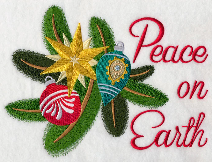 Peace on Earth Christmas Bouquet - Image 4