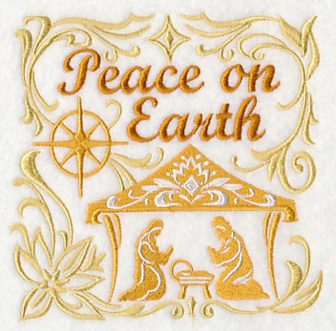 Peace on Earth with Nativity Scene - Image 4
