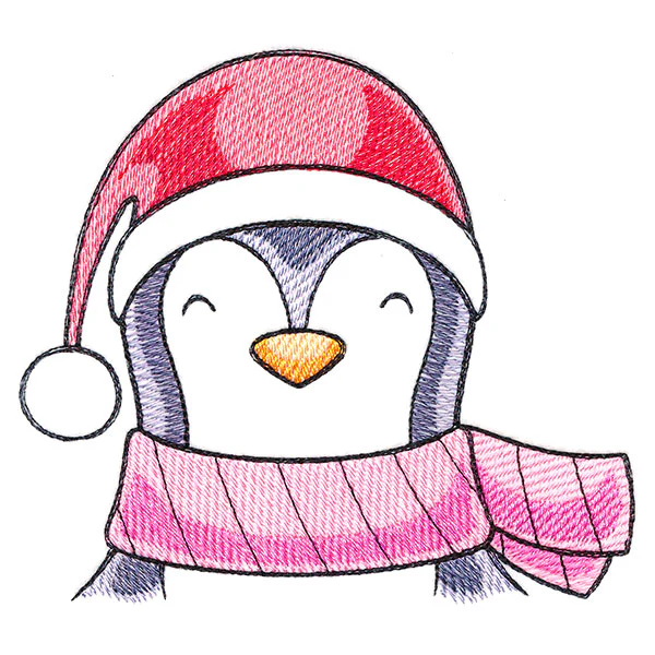 Peaceful Penguin Pocket Peeker