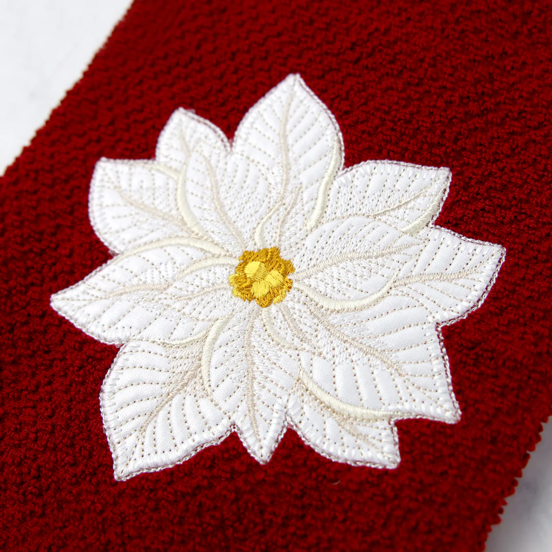 Peaceful Poinsettia (Heirloom Applique) - Image 6