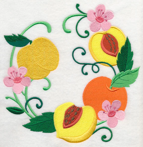 Peach Wreath