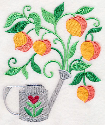 Peaches and Watering Can - Image 2