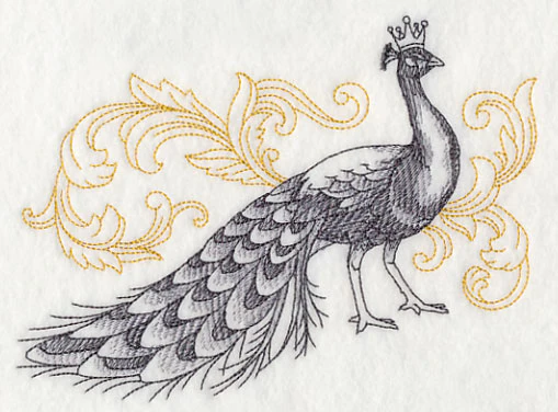 Peacock in Crown - Image 4