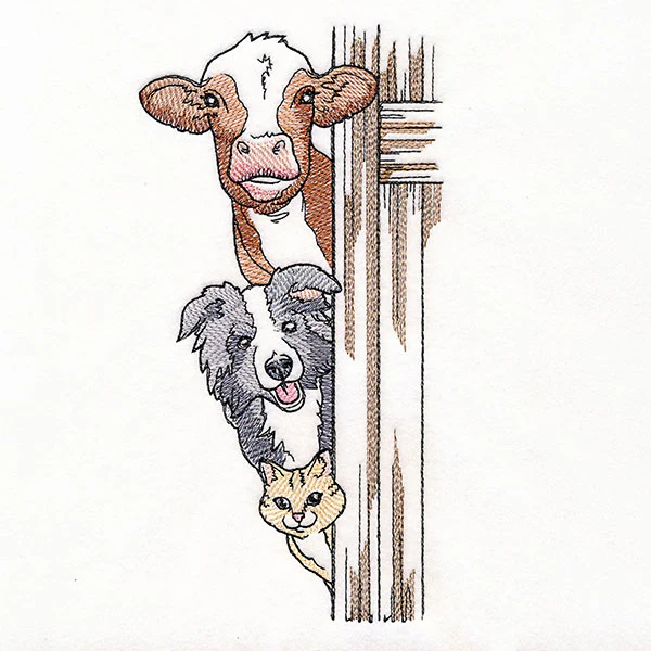 Peeking Farm Animal Friends Stack - Image 2