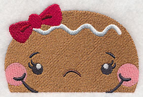 Peeking Gingerbread Girl - Image 3
