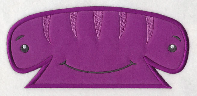 Peeking Hammerhead Shark (Applique)