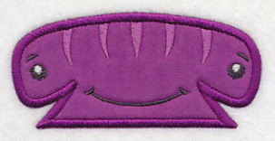 Peeking Hammerhead Shark (Applique) - Image 3