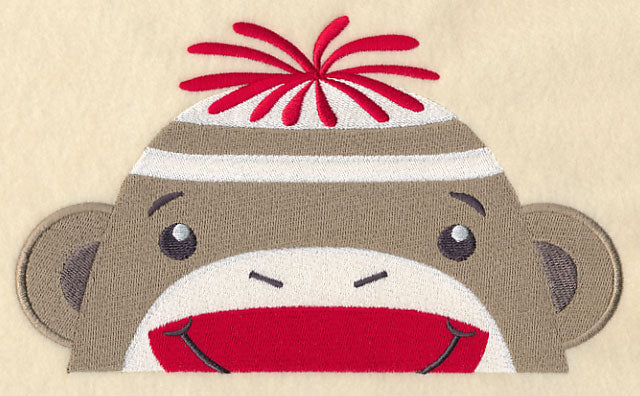 Peeking Sock Monkey (Boy) - Image 4