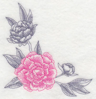 Peony Corner (Toile) - Image 2