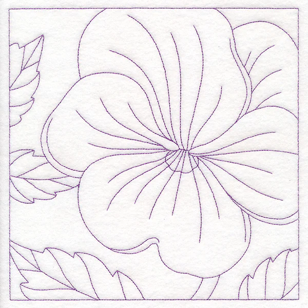 Perfect Petals Quilting - Pansy (Double Run)