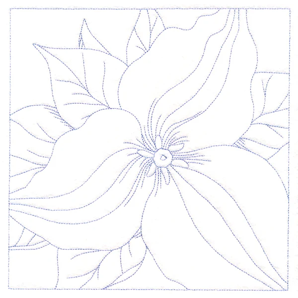 Perfect Petals Quilting - Trillium (Double Run)