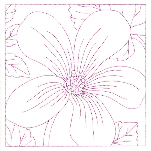 Perfect Petals Quilting - Wood Violet (Double Run)
