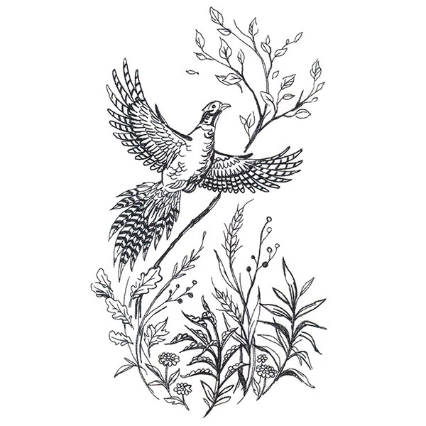 Pheasant and Botanicals
