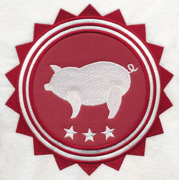 Pig Stamp (Applique) - Image 6