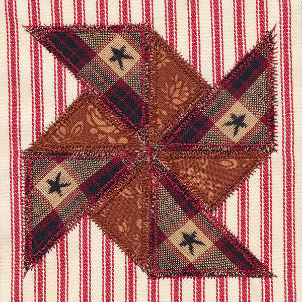 Pinwheel Quilt Block (In-the-Hoop) - Image 5