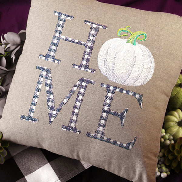 Plaid Home with Pumpkin - Image 6