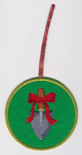 Plant a Little Christmas - Trowel Ornament (In-the-Hoop)