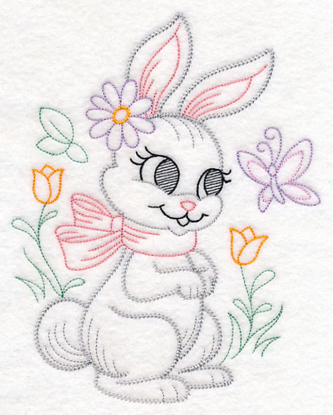 Playful Bunny (Vintage)