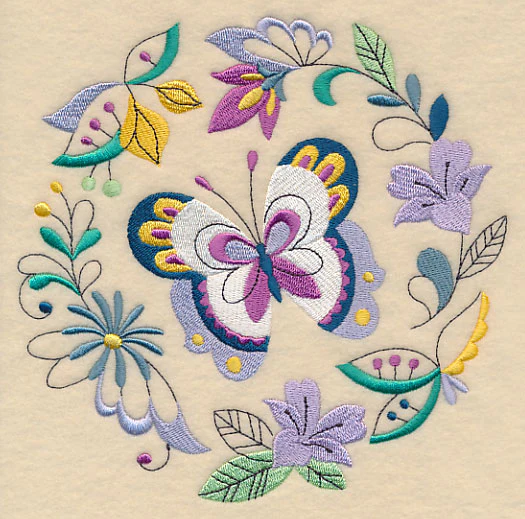 Playful Butterfly Wreath - Image 2