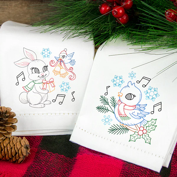 Playful Christmas Bird (Vintage) - Image 4