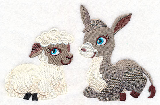 Playful Christmas Pageant Animals - Image 2