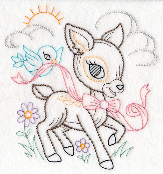 Playful Deer (Vintage) - Image 6