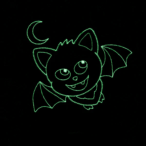 Playful Halloween Glow - Bat (Vintage) - Image 2