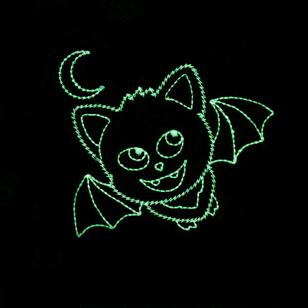 Playful Halloween Glow - Bat (Vintage) - Image 8