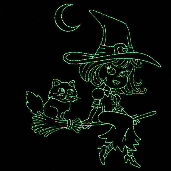 Playful Halloween Glow - Witch (Vintage) - Image 12