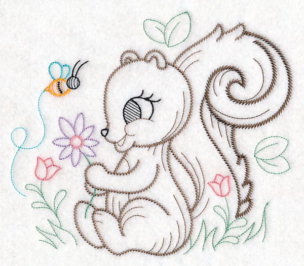 Playful Squirrel (Vintage)
