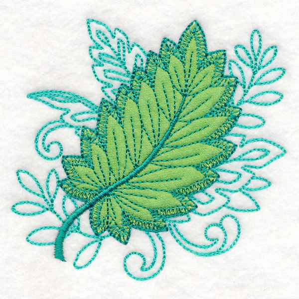 Pleasing Palm Frond (Applique) - Image 4