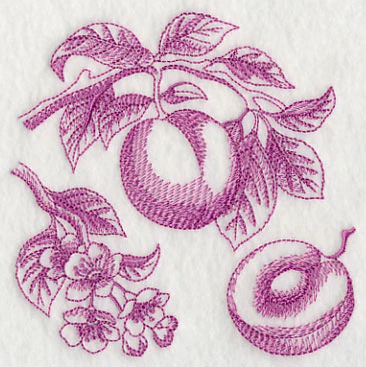 Plum Botanical (Toile) - Image 4