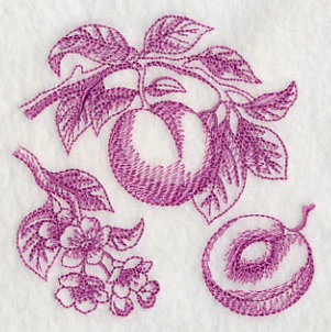 Plum Botanical (Toile) - Image 5