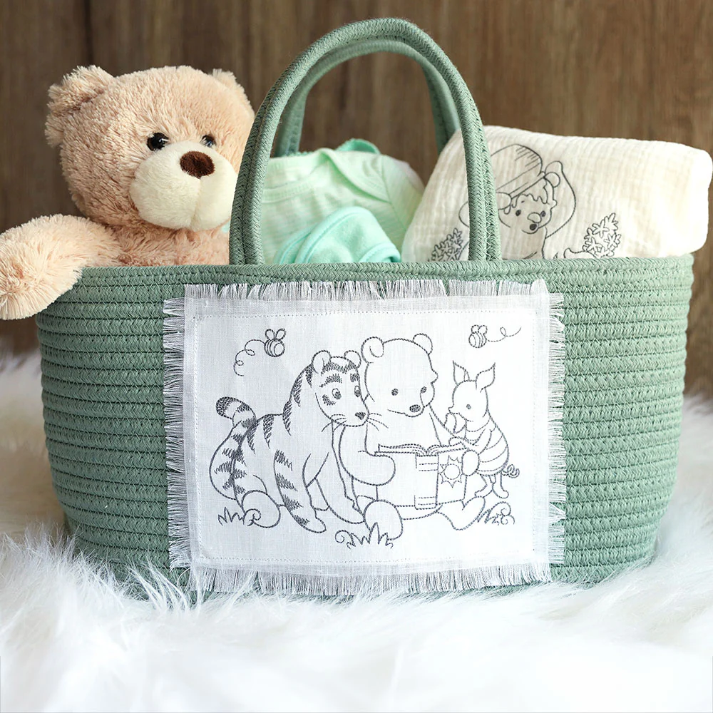Pooh Bear Reading Sketch - Image 3