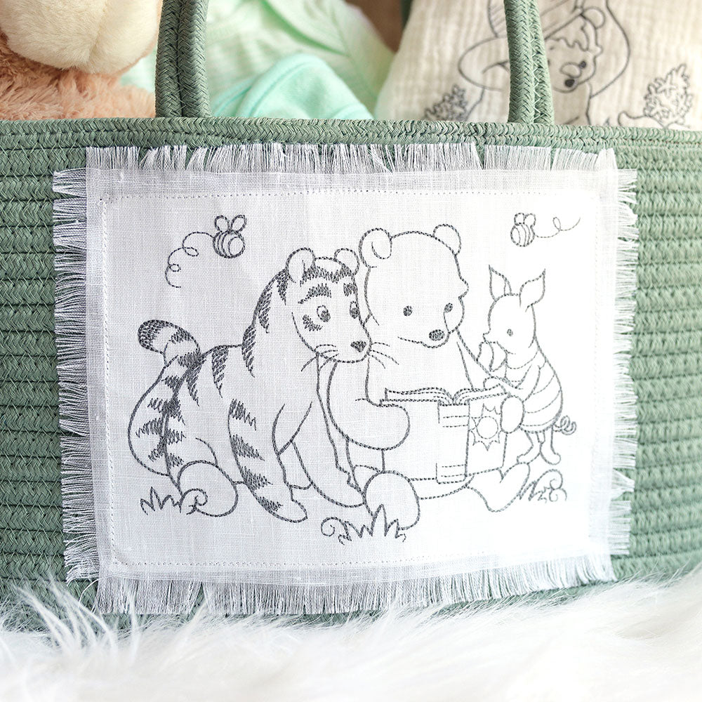 Pooh Bear Reading Sketch - Image 6