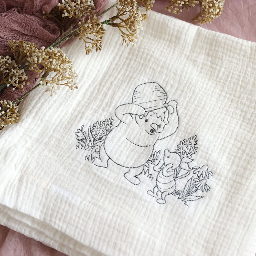 Pooh Bear Sketches Design Pack - Image 5