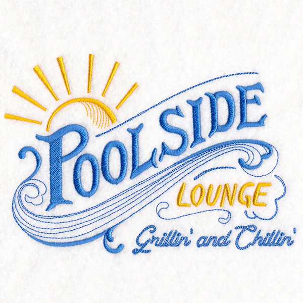 Poolside Lounge Market Sign - Image 3