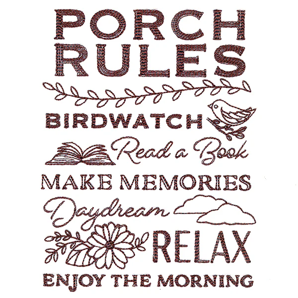Porch Rules - Image 3