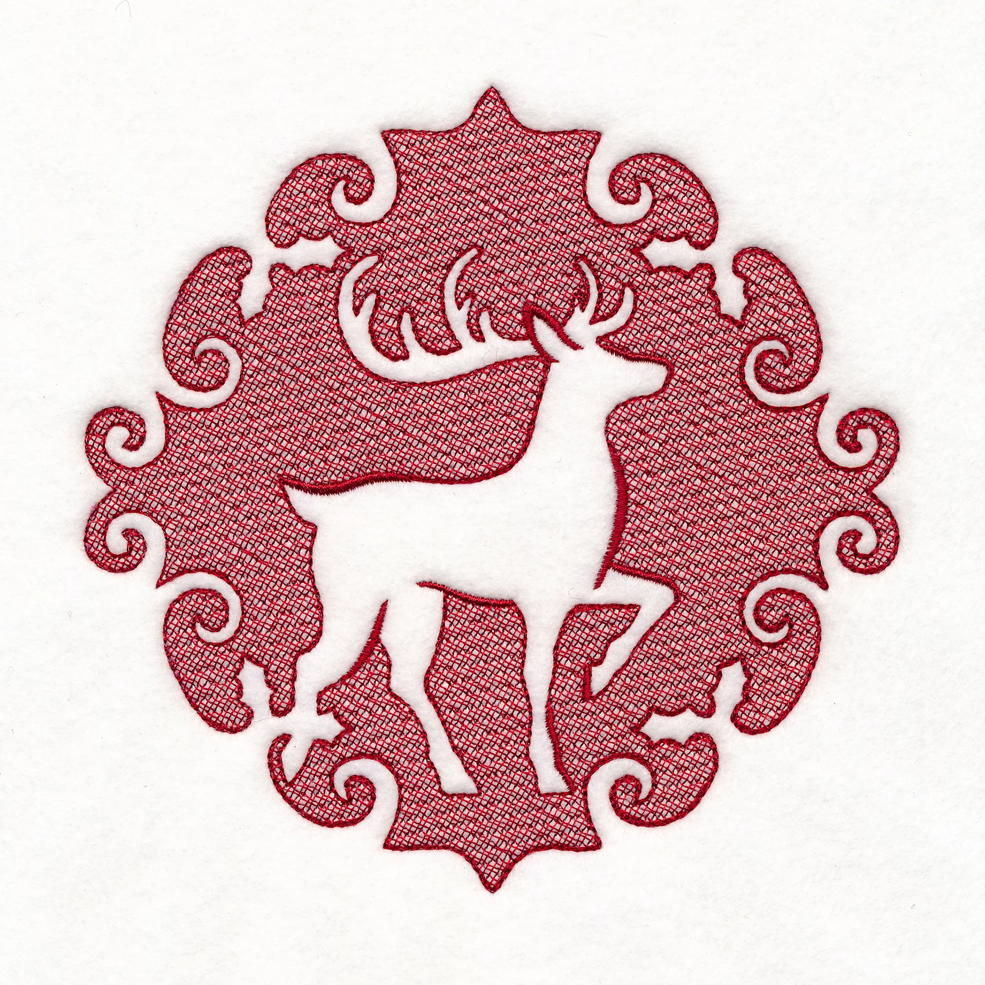 Prancing Reindeer (Embossed) - Image 5