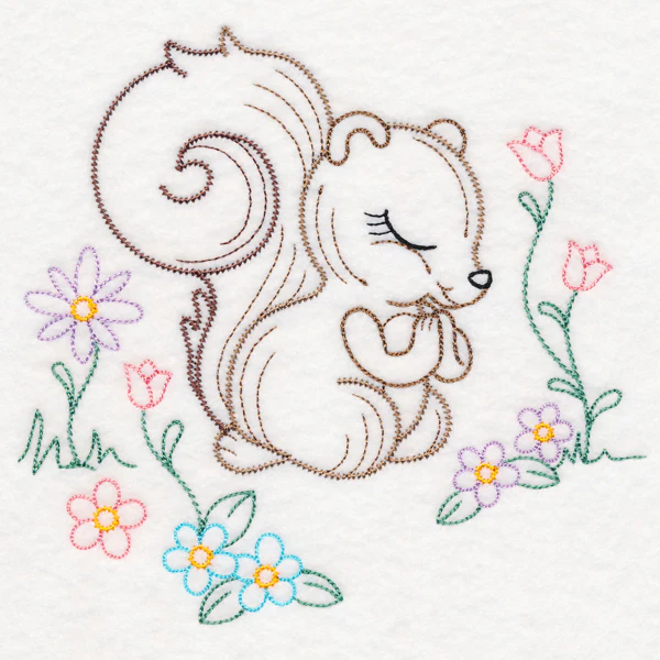 Praying Woodland Pals - Squirrel (Vintage) - Image 3