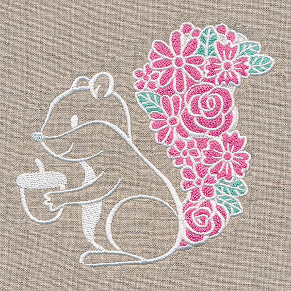 Precious Floral Squirrel - Image 2