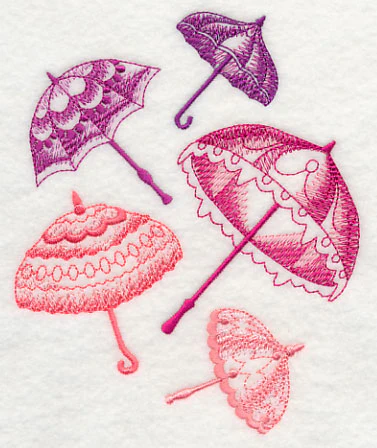 Pretty Parasols Collage - Image 3