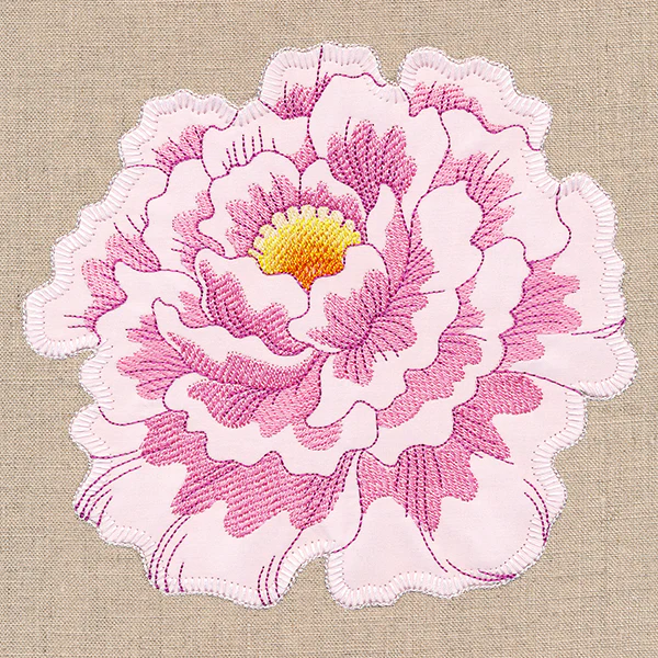 Pretty Peony (Heirloom Applique) - Image 4