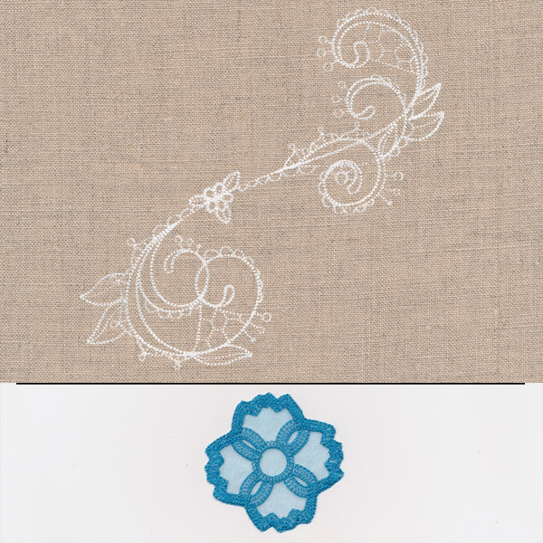 Pretty Petal Fashion Spray (3D Applique) - Image 2
