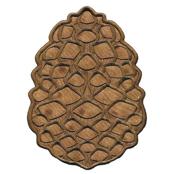 Pretty Pinecone Trivet (In-the-Hoop) - Image 6