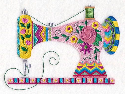 Pretty with Patterns Sewing Machine - Image 3
