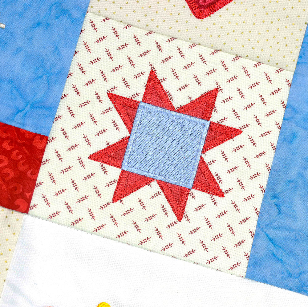 Primitive Americana Quilt Star (Heirloom Applique) - Image 7