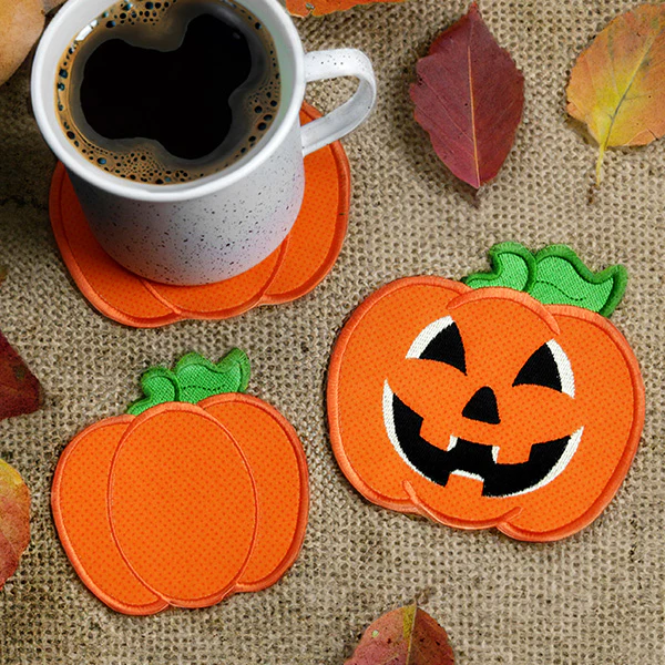 Pumpkin Coaster (In-the-Hoop) - Image 6