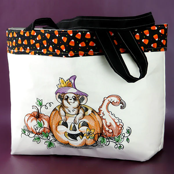 Pumpkin Patch Halloween Mouse - Image 2